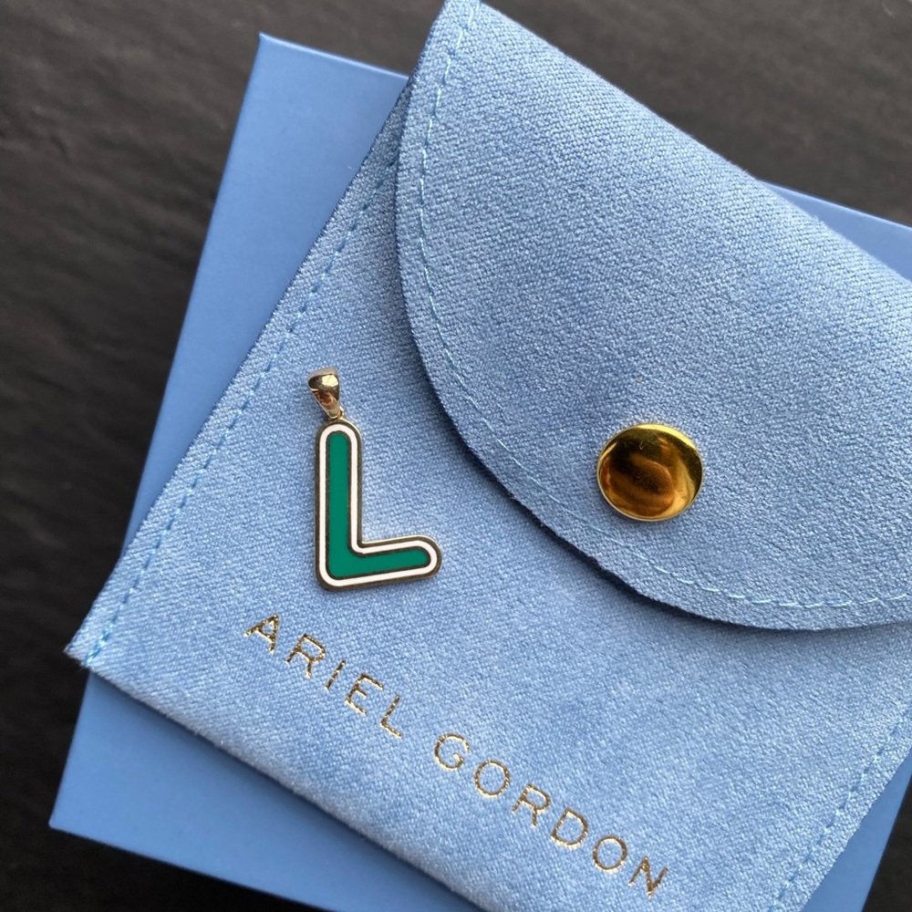 Ariel Gordon Initial Pendant “L”